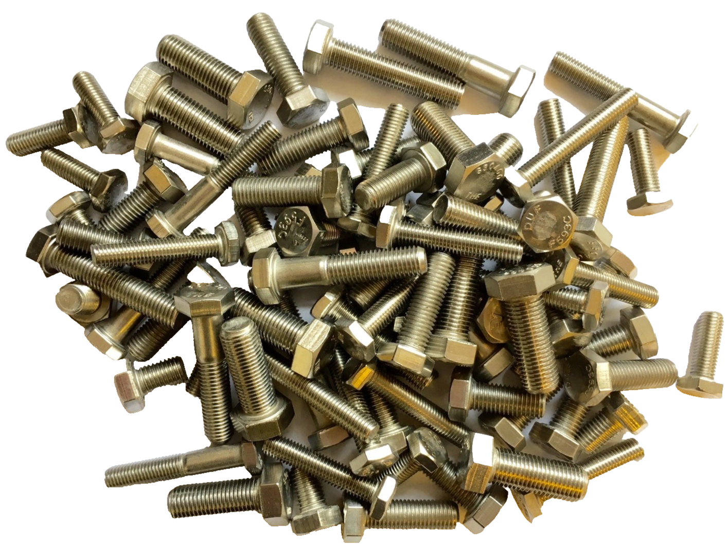 Assorted Classic Car Bolt Mix of M6 M8 M10 Stainless Steel Hexagon Head Bolts