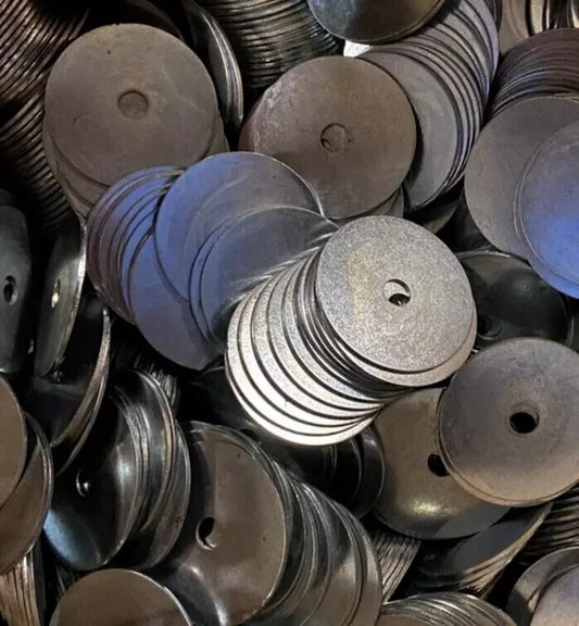 1kg of M6 x 50 Zinc Plated Penny Fender Large Diameter Washers (48 Pieces)