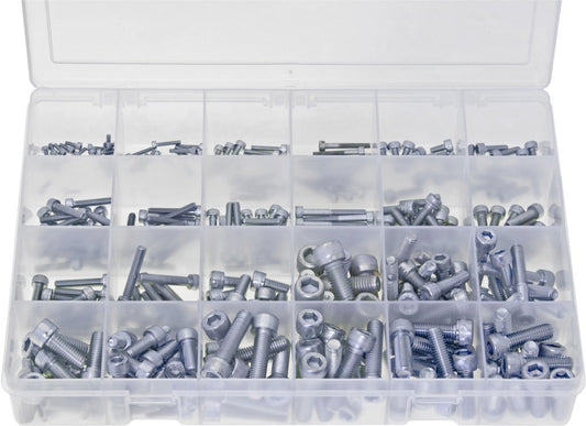 3kg Assorted M6 M8 M10 Zinc Metric Socket Cap Head Screw Bolts Fastener Kit