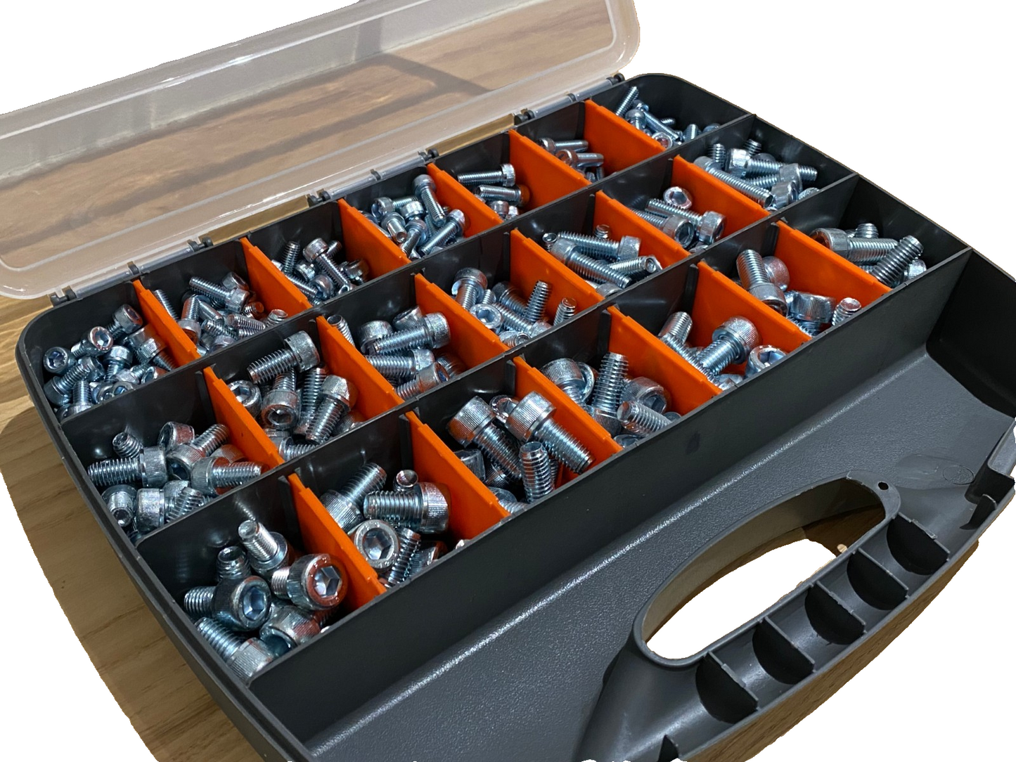5kg Assorted M6 M8 M10 Zinc Metric Socket Cap Head Screw Bolts Fastener Kit